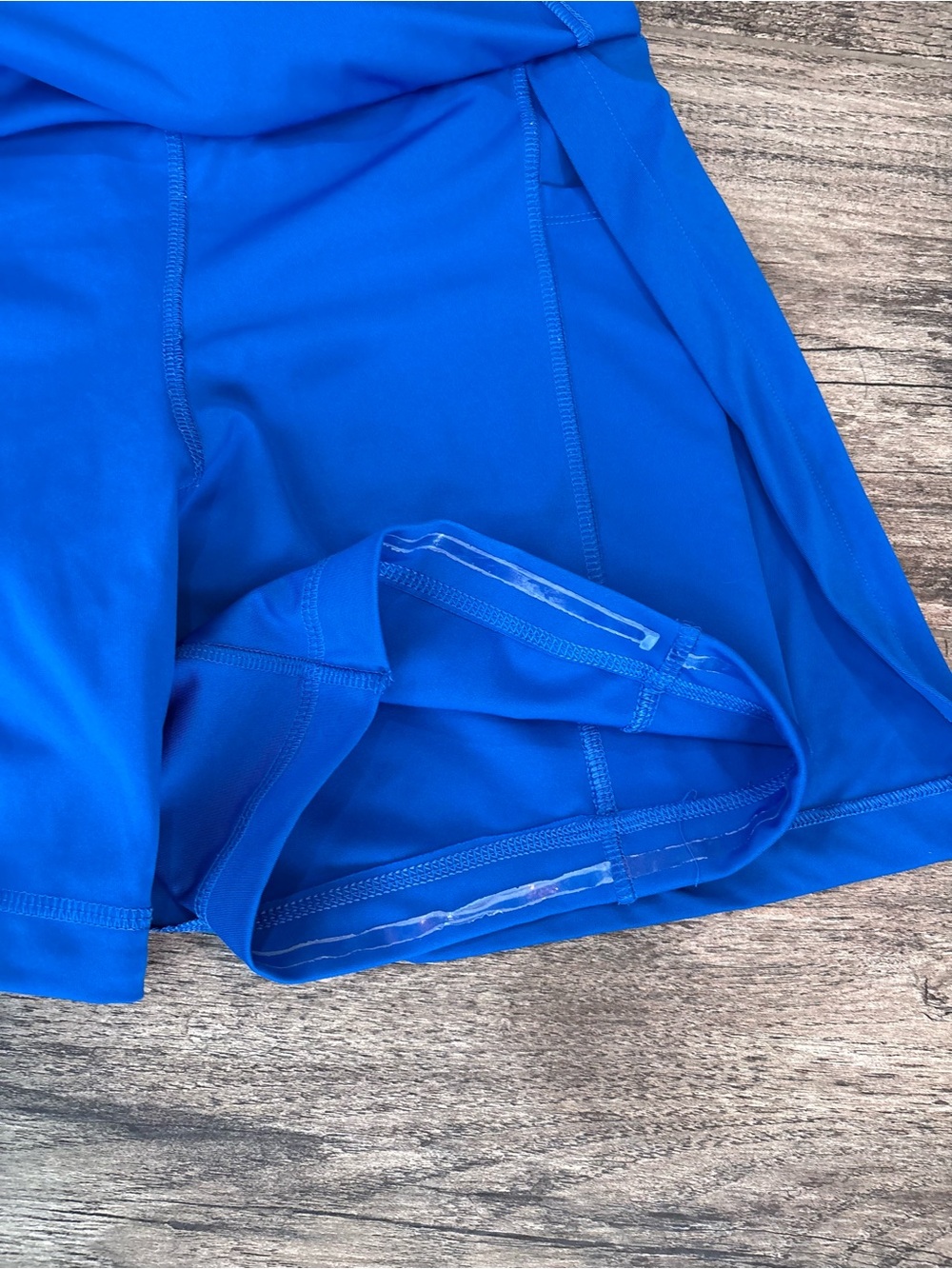Disney Royal Blue Mini Skort with Character Patch kids sz:M preowned 183# - Picture 3 of 10